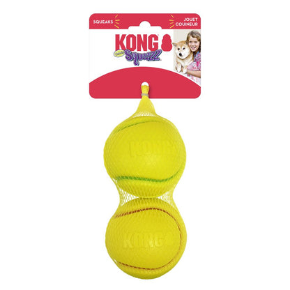 KONG - SQUEEZZ TENNIS 2PACK GIOCO PER CANI