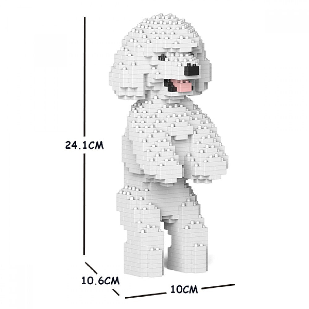 JECKA - BARBONCINO TOY IN PIEDI -  Toy Poodle 04S- M01