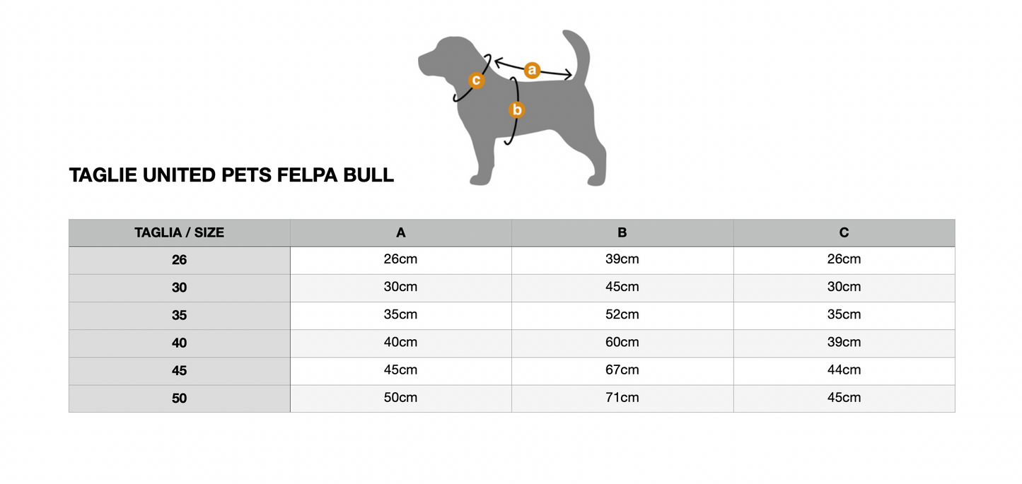 UNITED PETS - FELPA PER CANI BULL COLLECTIONUnited Pets - Felpa Per Cani Bull Collection