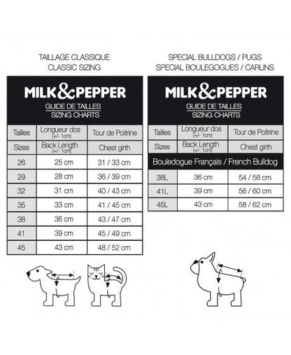 MILK&PEPPER - RUSSEL FELPA CON CAPPUCCIO