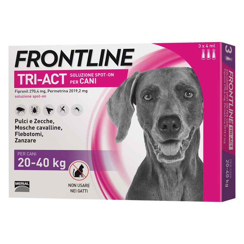 FRONTLINE TRI-ACT ANTIPARASSITARIO SPOT ON